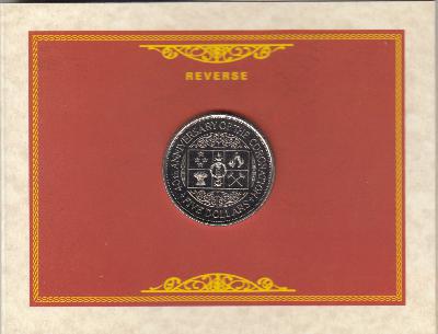 Beschrijving: 5 Dollar  40Th. CORONATION ORIGIN.CASE